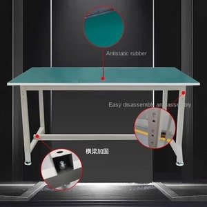 Banc de travail antistatique pour usine, atelier, console d'emballage, laboratoire, ligne d'assemblage, maintenance, facile à utiliser - Product Image 2