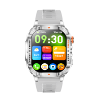 Montre connectée J13 Pro IP68, appels, plus de 70 sports, écran IPS 2,01 pouces