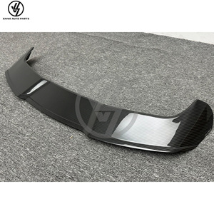 Aileron de toit en fibre de carbone style PT pour Audi RS6 C8, kit carrosserie en carbone, aileron avant, pièces et accessoires automobiles 2019-2022 - Product Image 3