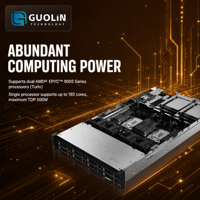 Système serveur barebone Advanced FusionServer 2258H V8 2U à double socket pour la sécurité réseau et le stockage, serveur en rack AMD EPYC Turin