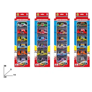 Set de 6 Autos de Metal Fundido a Presión, Escala 1:64, Juguetes para Niños, Colección, Regalo - Product Image 3