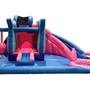 Casa <span class=keywords><strong>de</strong></span> Brinco Comercial <span class=keywords><strong>para</strong></span> Interiores/Exteriores, Pista <span class=keywords><strong>de</strong></span> Obstáculos Inflable 100% PVC <span class=keywords><strong>para</strong></span> <span class=keywords><strong>Adultos</strong></span>, Tobogán Doble, Piscina <span class=keywords><strong>de</strong></span> Pelotas, Resorts, Deportes - Product Image 3