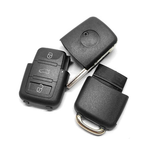 HU66 Lưỡi 3 Nút Lật Vỏ Chìa Khóa Chìa Khóa Xe Fob Cho V-W Golf 4 5 <span class=keywords><strong>Passat</strong></span> B5 B6 Polo Touran - Product Image 5