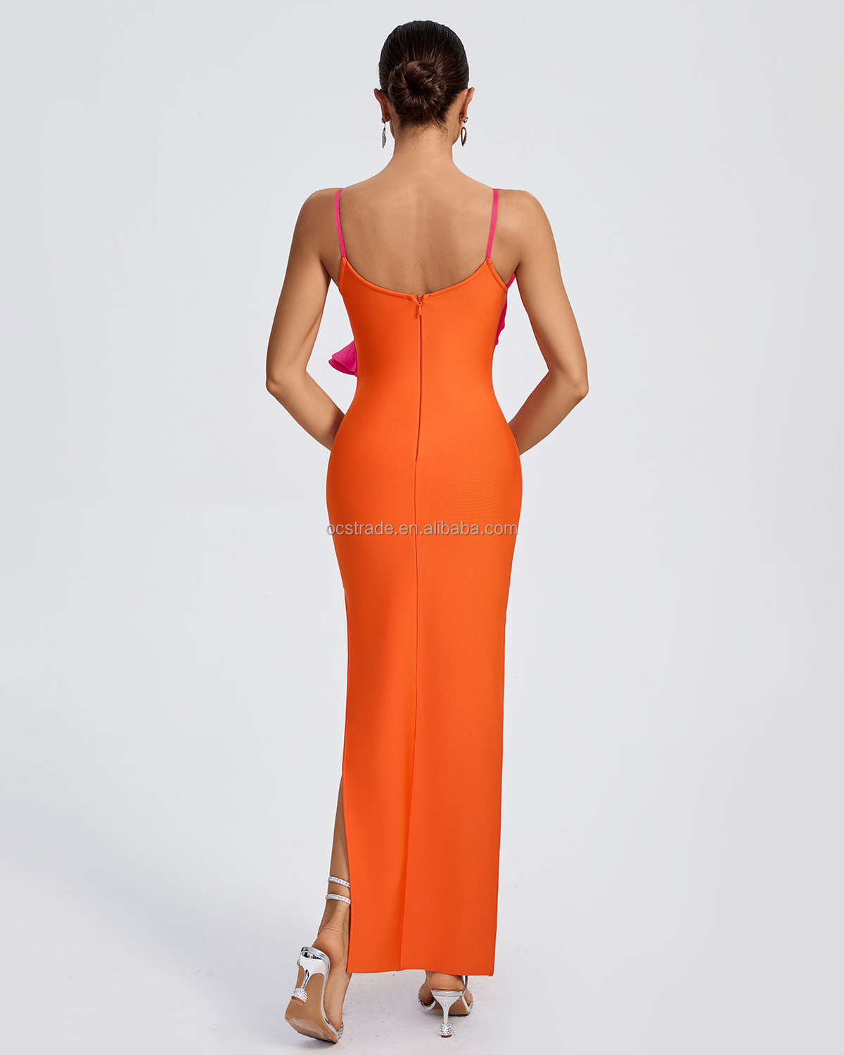 Ocstrade Women's Summer Dress - Casual Color Block Design
