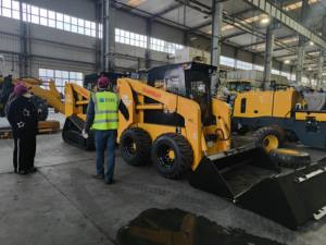 Vendita diretta dalla fabbrica EU Standard Skid Steer Loader con Kit di illuminazione completa per la sicurezza notturna - Product Image 4