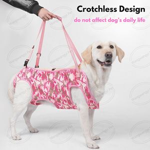 สายรัดสุนัขแบบปรับได้ Oxford สำหรับหลังผ่าตัด ช่วยพยุงสุนัขได้อย่างมีประสิทธิภาพ เหมาะสำหรับสุนัขสูงวัย ผู้พิการ และสุนัขที่บาดเจ็บ - Product Image 4