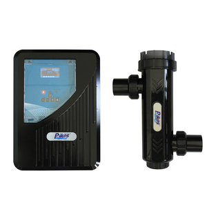 Générateur de chlore au <span class=keywords><strong>sel</strong></span> JOYSPA pour piscines de 75 à 250 m³, cellule de production de chlore au <span class=keywords><strong>sel</strong></span>, <span class=keywords><strong>traitement</strong></span> de la qualité de l'eau avec un niveau de <span class=keywords><strong>sel</strong></span> de 3000 PPM - Product Image 2