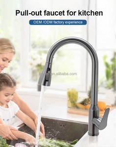 Độc xử lý kéo ra máy trộn nước nóng và lạnh vòi sàn gắn chức năng Vòi trộn & vòi bếp Vòi - Product Image 4