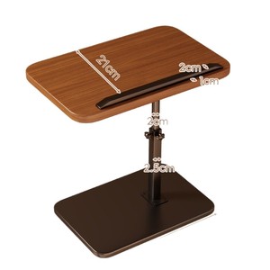 <b>Adjustable</b> Bedside <b>Table</b> Height <b>Adjustable</b> Wooden Top Folding Bracket Lift Sofa Side <b>Table</b> Bedroom Coffee <b>Table</b> - Product Image 5