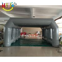 Garage gonflable gris en vente chaude 2022, tente de garage gonflable pour voiture, abri de voiture gonflable
