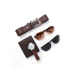 Semplice Uomo Regalo Set Due Occhiali Da Sole + Della Vigilanza Della Cinghia Del Raccoglitore Migliore Regalo Per Gli Amici - Product Image 3