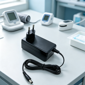 Adaptador de Corriente Universal de Alta Calidad AC DC 100-240V Entrada 12V 24V 48V 1A 2A 4A 48W Enchufe EU US para Uso Médico - Product Image 1