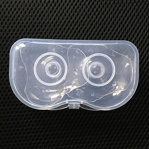 Protezione per capezzoli in silicone alimentare, copertura triangolare per il seno, cuscinetto semicircolare per l'allattamento - Product Image 4