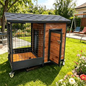 Cuccia per Animali Domestici Moderna e Lussuosa Personalizzabile, Impermeabile e Isolata per Esterni, Cuccia per Cani di Taglia Grande, Villa Prefabbricata per Animali - Product Image 3