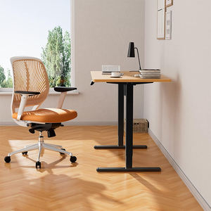 Marco de escritorio de pie Mesa eléctrica Marco de <span class=keywords><strong>metal</strong></span> Ergonómico 28 a 46 pulgadas Altura ajustable Base de mesa de acero Mesa de 20x40 pulgadas - Product Image 4