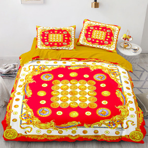 Sang trọng hiện đại Medusa Baroque gấp bedding <span class=keywords><strong>Set</strong></span> Duvet cover gối <span class=keywords><strong>Set</strong></span> - Product Image 6