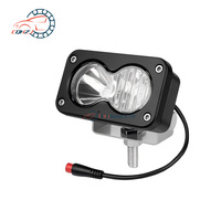 Accessoires pour moto CQHZJ, feux auxiliaires pour moto 20W 3 pouces, blancs, pour Bajaj, pour tricycle, pour Talaria Sting Surron