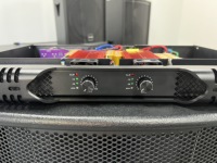 Amplificateur de puissance numérique 1U classe D, 2 canaux, 1300 W par canal, système audio stéréo pour subwoofer, équipement audio