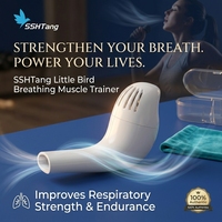 OPEP Entraîneur Respiratoire pour Enfants - Exerciceur Pulmonaire Portable avec Thérapie par Vibration pour la Santé Respiratoire et l'Élimination du Mucus