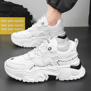 Mens Comfortable <b>Soft</b> <b>Soled</b> Sports Sneakers Breathable Waterproof Board <b>Shoes</b> Mesh Lining Versatile Sense Design for Spring - Product Image 1