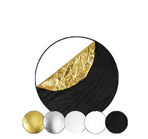 วัสดุสะท้อนแสงสีทองเงินสำหรับการถ่ายภาพหัวภาพบุคคลภาพถ่ายวิดีโอ - Product Image 1