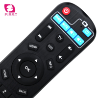 Penjualan Terbaik Remote Control TV plastik nirkabel RF pintar Universal fungsi Android kustom untuk semua merek TV LCD LED