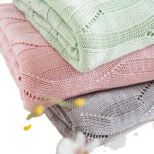 Couverture tricotée confortable en fibre de bambou, housse de canapé, jeté de lit tricoté moderne <span class=keywords><strong>ZXW</strong></span> - Product Image 4