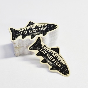 Custom Waterproof UV Resistant Logo Sticker Decal for Car Water Bottle Laptop Promotional Gifts