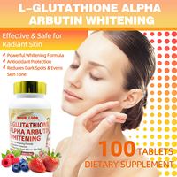 Complément Herbal Super Éclaircissant pour la Peau OEM, Comprimés de L-Glutathion et Alpha Arbutine à Haute Activité Nutritionnelle