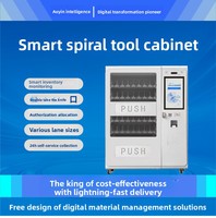 Armoire de gestion d'outils CNC intelligente Zebra ZSC-C02 avec serrure antivol pour atelier, stockage en usine, fournisseur direct, fabricant