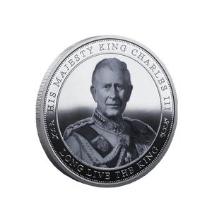 Pièce commémorative de Sa Majesté le <span class=keywords><strong>roi</strong></span> <span class=keywords><strong>Charles</strong></span>, Médaille du troisième siècle du <span class=keywords><strong>roi</strong></span> <span class=keywords><strong>Charles</strong></span> de Grande-Bretagne, Pièces de monnaie souvenirs - Product Image 1