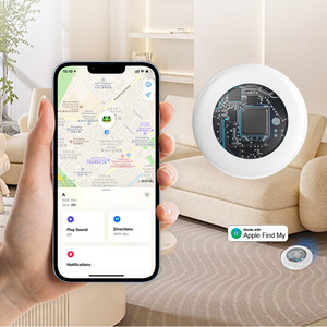 Buscador de llaves, localizador antipérdida, rastreador GPS para mascotas, etiqueta, dispositivo de seguimiento en tiempo Real, localizador inteligente, rastreador para Apple FindMy - Product Image 1