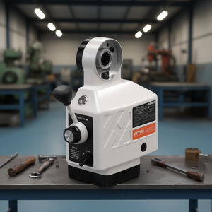 Machine de fraisage à alimentation électrique Vevor Z-Axis, 0-200 tr/min, couple de 450 in-lb, 120V, fraiseuse manuelle légère - Product Image 2