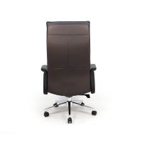 Chaises de direction à dossier haut populaires Chaises pivotantes de directeur en cuir Pu Solution de projet Chaises de bureau de chef de la direction