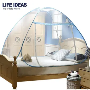 Mosquitera para cama de adulto, forma de paraguas muy grande, mosquiteras para literas