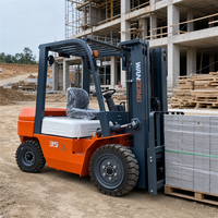Chariot élévateur diesel neuf WGZN Factory Outlet 3 tonnes, 3,5 tonnes, 5 tonnes, hauteur de levage 5m, moteur japonais, haute configuration