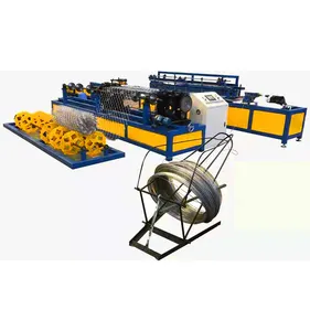 Playground diamond mesh chain link fence making machine factory