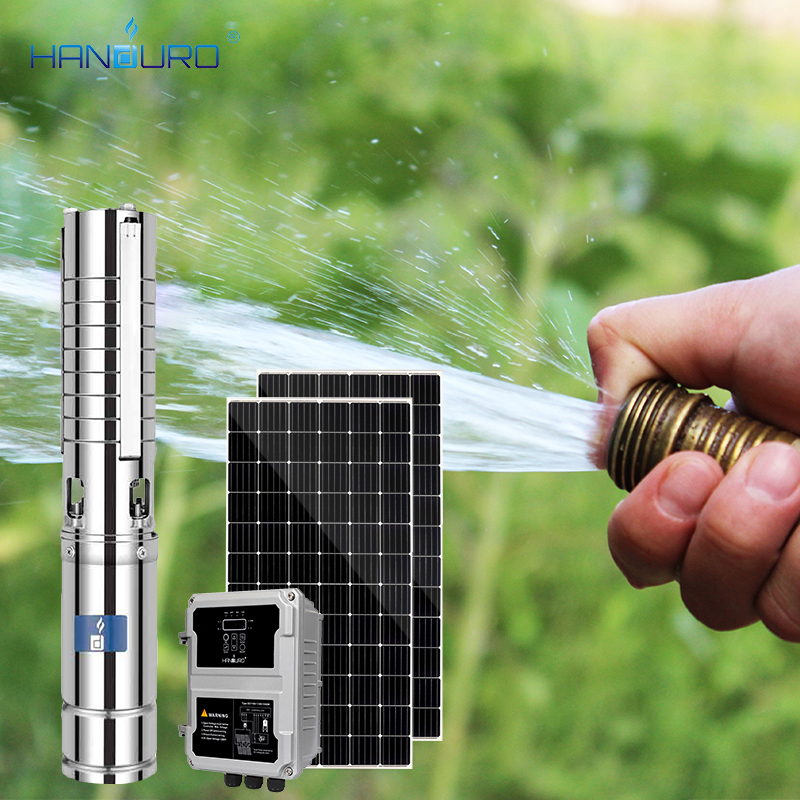 72V 600W 80M 4.5M 3/H хорошее качество глубокая скважина Солнечная скважина водяной насос