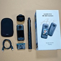 Nouvelle caméra Insta360 X4 Air 360° 165g format de poche 8K pour vlog panoramique, prise de vue, repositionnement, NFC, appairage rapide, vente en gros