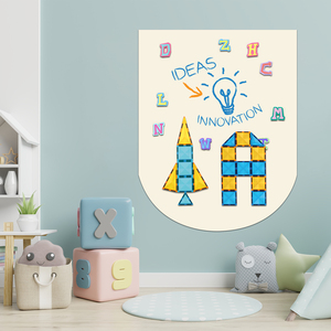 <span class=keywords><strong>Pizarra</strong></span> Magnética Adhesiva Personalizada, Removible, Colorida y Elegante para Decoración del Hogar - Product Image 2