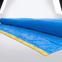 Barrière de contrôle des inondations gonflable en PVC remplie d'eau, personnalisable en gros, pour la protection contre les inondations