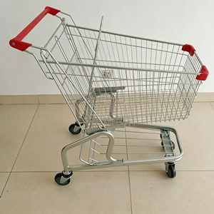Carrito de Compras de Gran Capacidad de 340L, con Ruedas Silenciosas y Resistentes, para Supermercados, Uso Comercial y Mayorista - Product Image 2