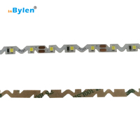 Zickzack-LED-Streifen 2835 60LED/72LED 8mm Goove LED-Licht leiste in 3000K 4000K 6000K 7,2 W IP20-Schutzart CE ROHS