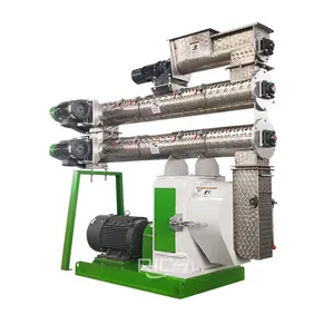 Yüksek kalite 5-7t/h paslanmaz çelik otomatik balık Carb köpek <span class=keywords><strong>Pet</strong></span> kedi türkiye civciv besleme makinesi - Product Image 1