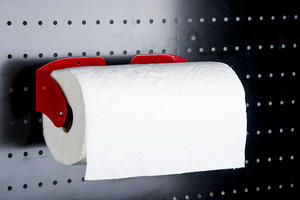 Support magnétique antirouille de fabrication directe, organisateur durable avec conception en deux parties, rouge et noir pour atelier - Product Image 4