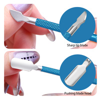 Kit de manucure de qualité supérieure 4 pièces, kit complet de manucure pour les ongles, ensemble professionnel complet pour les peaux mortes