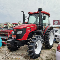 Tracteur agricole d'occasion YTO 4x4 de 3 tonnes, 120 CV, Euro IV, modèle MY1204-9 G4 de Dongfanghong (Chine), avec équipement agricole