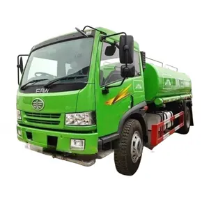 Miglior prezzo FAW 4x2 6 ruote 10 m3 acqua Spray Bowser autocisterna Sprinkler camion cisterna per la vendita