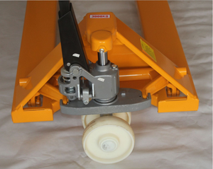 Günstige Gabelstapler Hydraulik Hub paletten wagen 2 Tonnen Lager handhabung waage Hand paletten wagen - Product Image 6