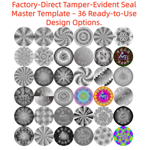 Nhà máy-trực tiếp tùy chỉnh làm mất hiệu lực ba chiều an Ninh Nhãn | Làm xáo trộn hiển nhiên chống hàng giả dán với UV in ấn - Product Image 4